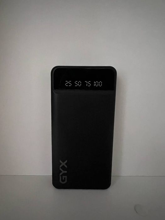 Повербанк GYX 20000 mAh | LED-дисплей | Ліхтарик