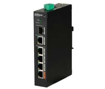 Коммутатор 4 порта неуправляемый Dahua DH-PFS3106-4ET-60 POE