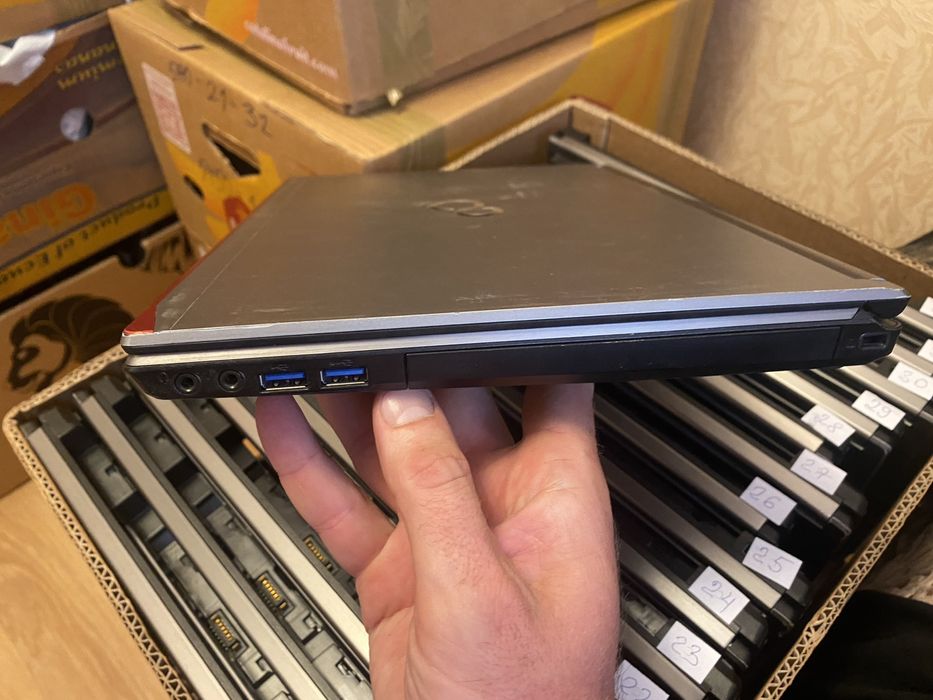 Лот ноутбуків , гурт ноутів fujitsu e746 i5 6-7 gen оптом ноутбуки