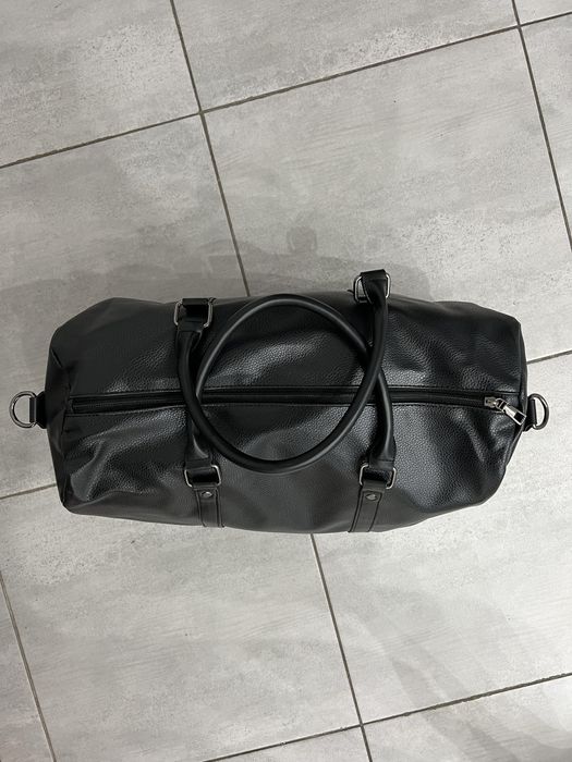 Torba Skórzana na Wyjazd, na Trening, do Samolotu Ryanair Wizzair