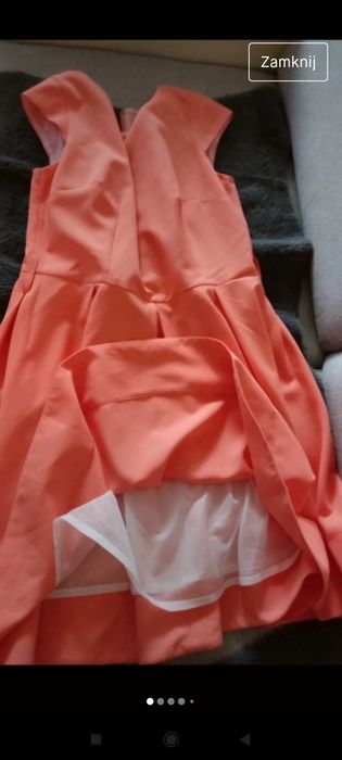 Sukienka damska koktajlowa