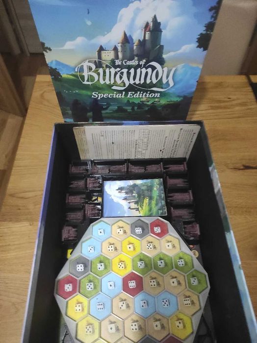 Insert Organizer do gry planszowej Zamki Burgundii – Edycja Specjalna