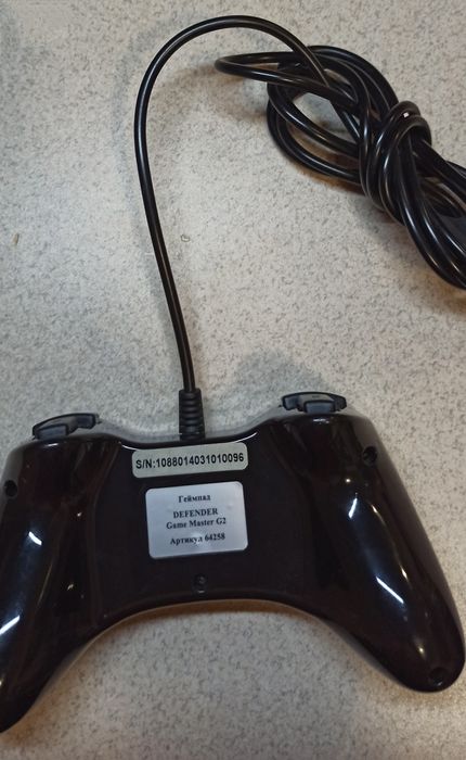 Геймпад Defender Game Master G2 PC Black