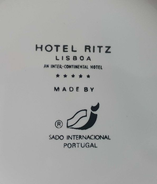 Cinzeiro vintage, do Hotel Ritz - Lisboa - Anos 80