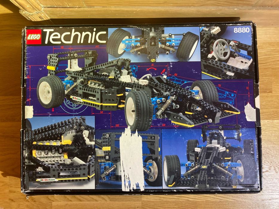 LEGO TECHNIC 8880 - Super Car - 1994 - marzenie lat 90