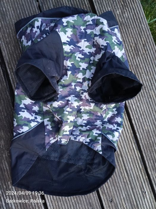 Ubranko kurtka dla psa przeciwdeszczowe