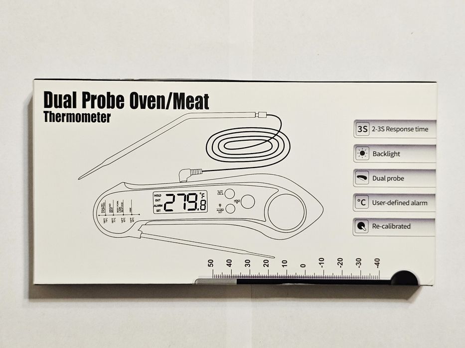 Термометр BBQ BlackStrong двозондовий