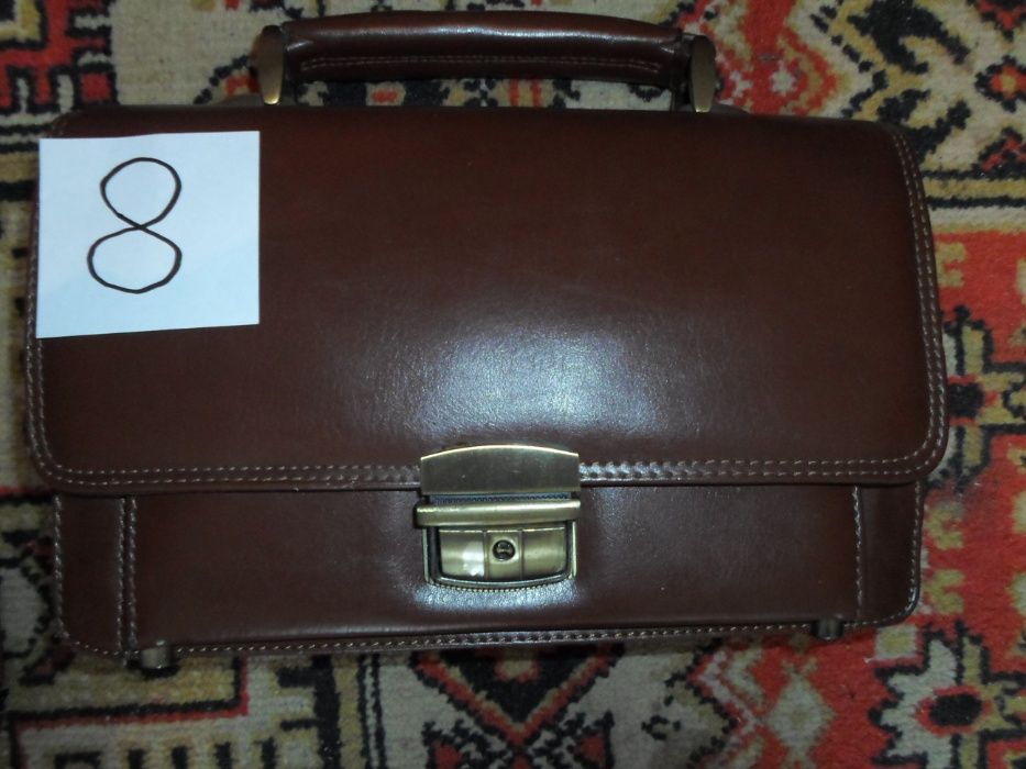 Портфели, сумки, папки из кожи и кож. зама.