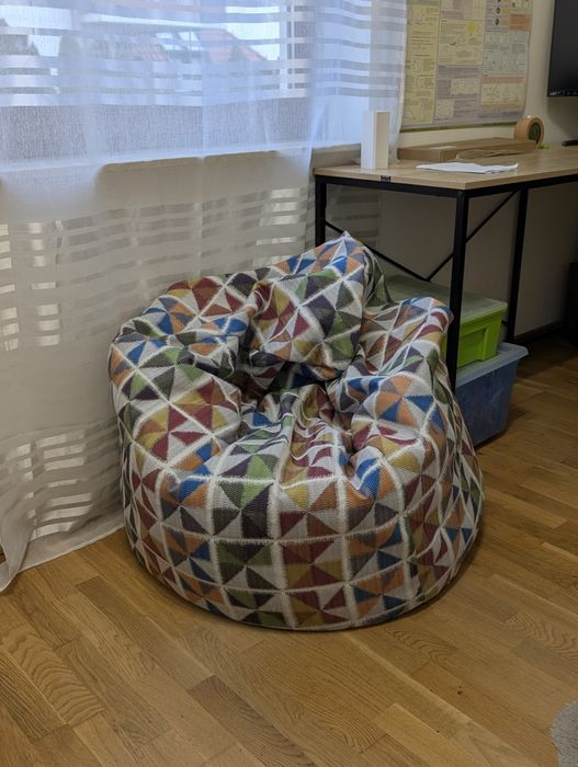 Pufa worek, bean bag, Vox, duża, stan idealny