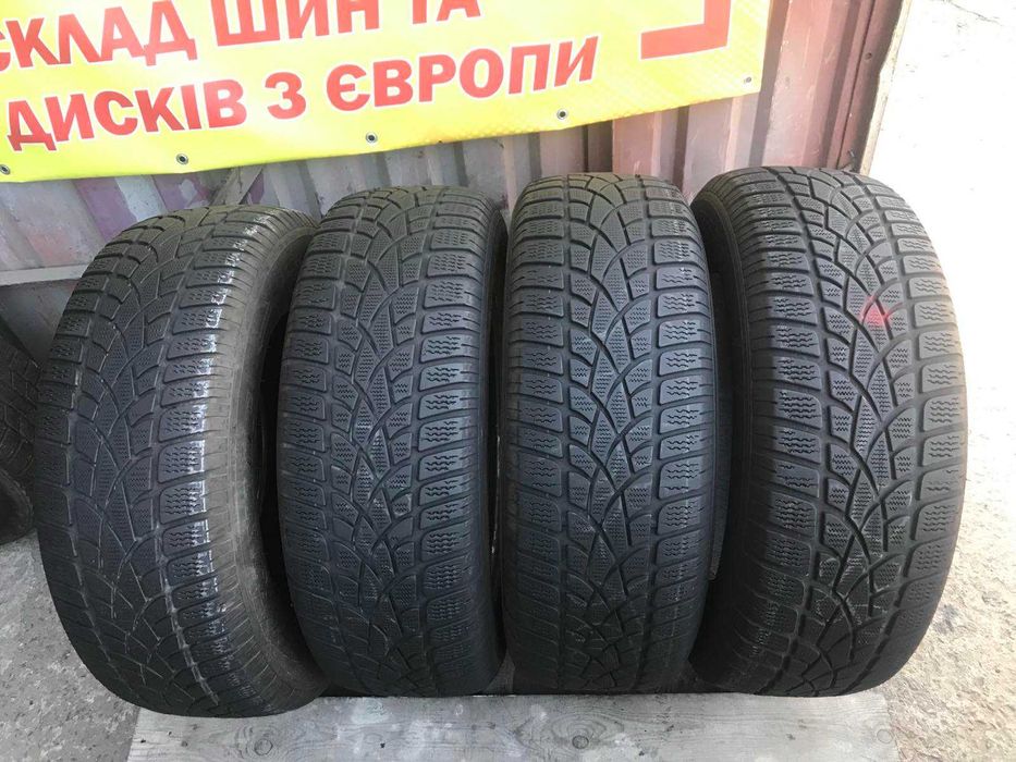 Шини Dunlop SP WinterSport 3D 235/65R17 Комлпект Зима Б/у Оригінал