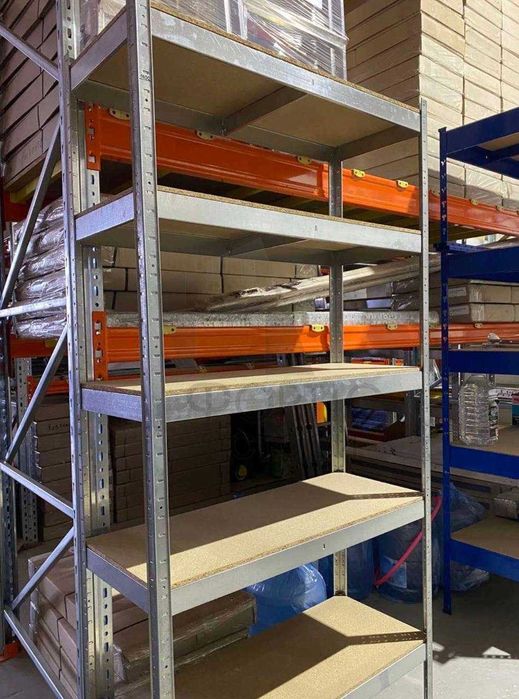 Поличкові стелажі БУ нові, полочні стелажі,полки бу,палетні стелажі бв