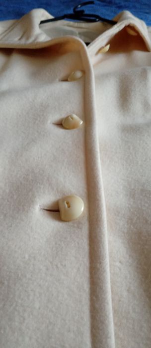 Płaszcz damski przejściowy ecru Richard Muller