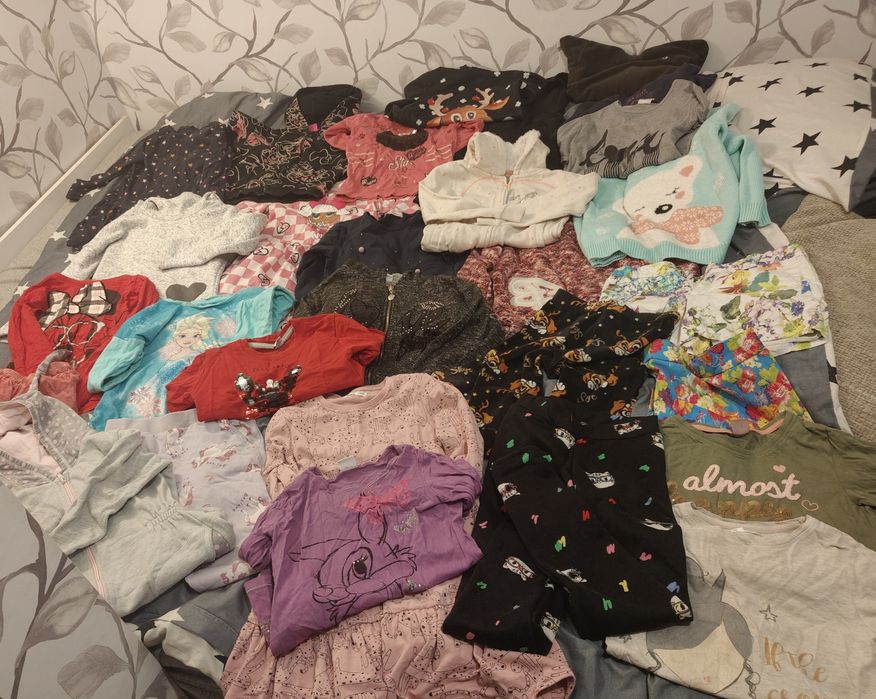 MEGA paka dla dziewczynki 122/128