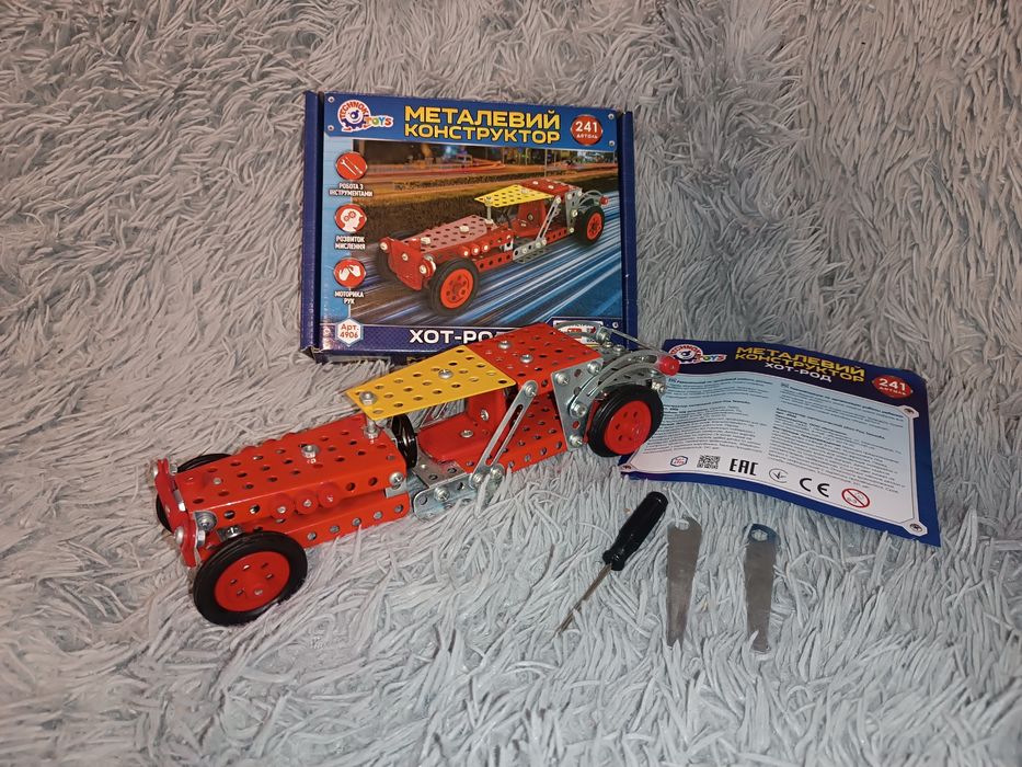 Конструктор магнітний металевий Технок