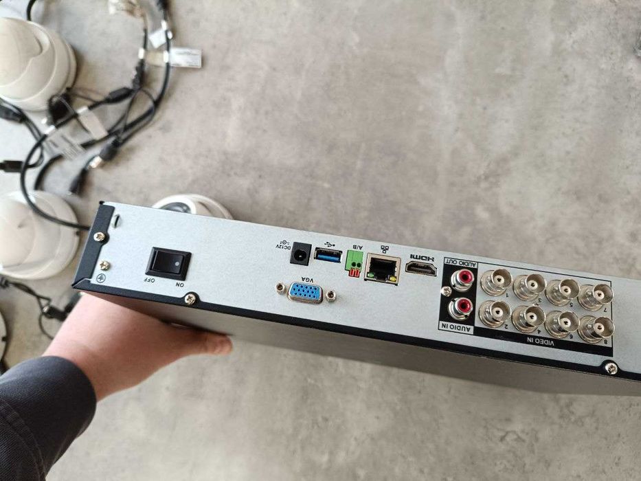 відеоспостереження Dahua камери  + відеореєстратор