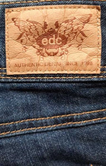 Oryginalne spodnie jeansowe  bermudy * Jeansy do kolan * Edc by Esprit