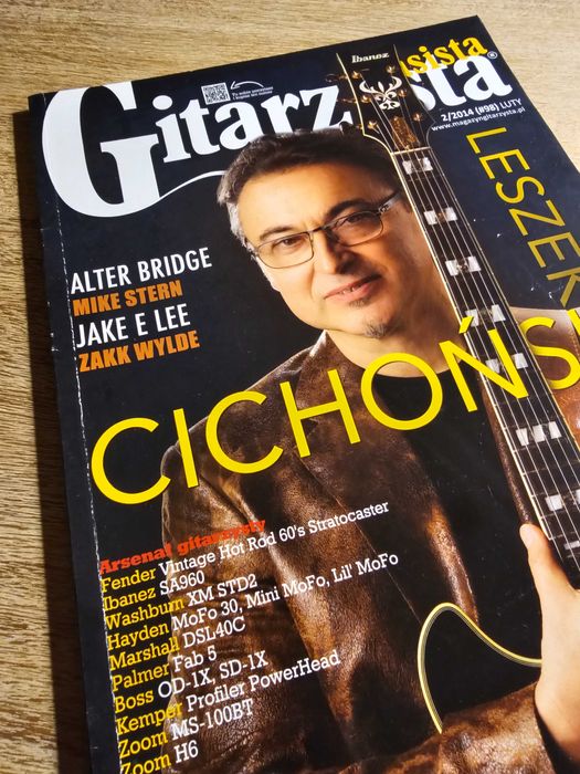 Gitarzysta #98 + Basista #41 2/2014 - Leszek Cichoński, Alter Bridge