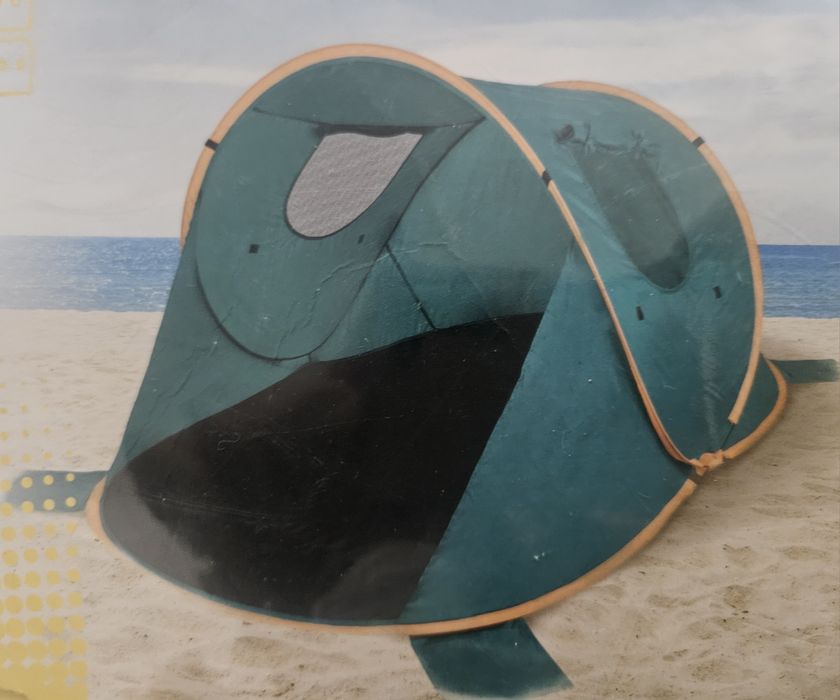 Tenda ultraleve para praia com bolsa