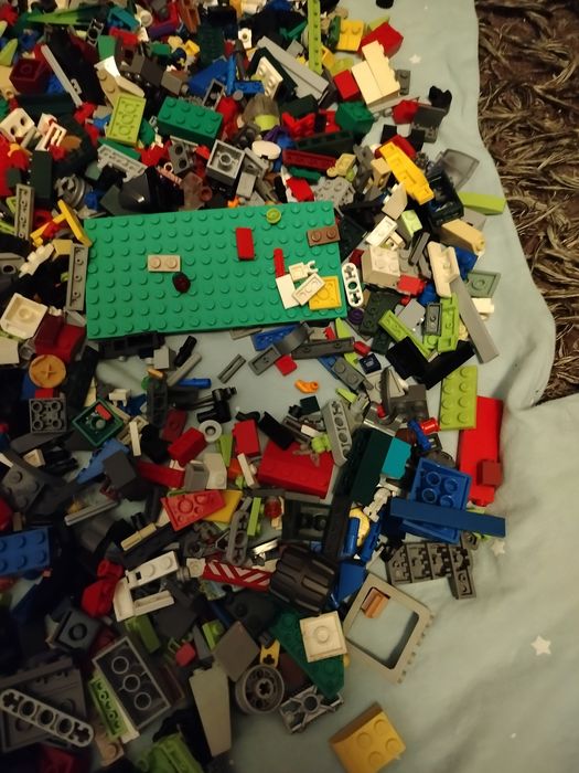 Lego mix różne elementy 1 kg