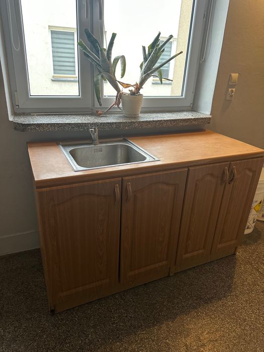 Szafka zlew bateria kuchenna