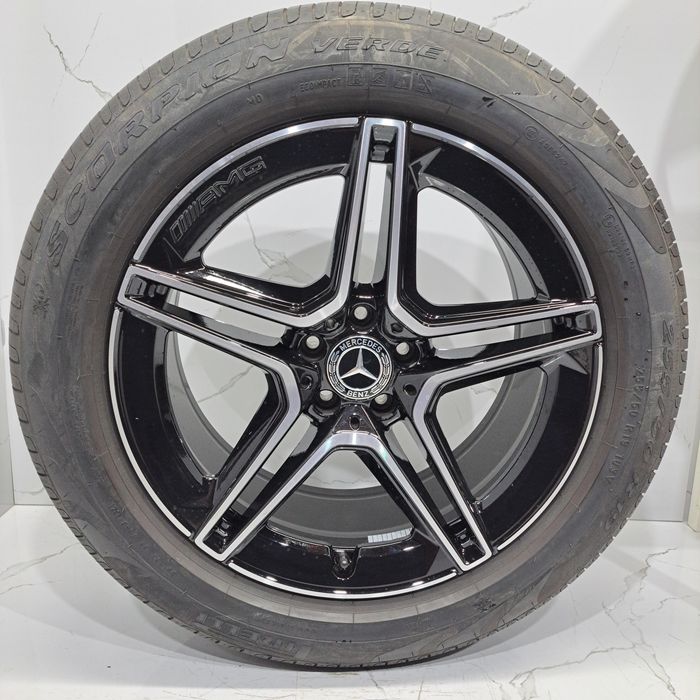 Jantes 19" originais Mercedes AMG GLC Coupé C253 com pneus 5x112