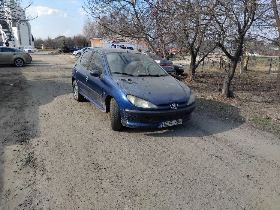 Peugeot 206 2.0 HDI  на повному ходу.