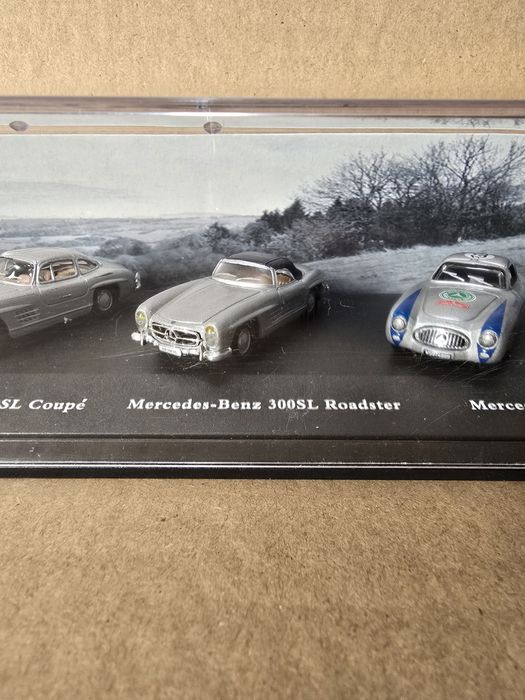 Modele kolekcjonerskie zestaw mercedes 1:87