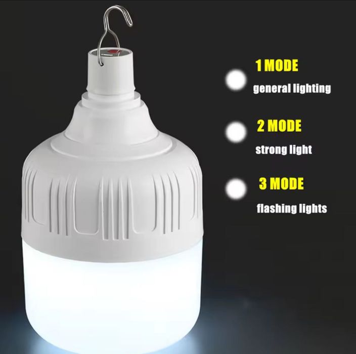 Акумуляторна LED лампа 320 w