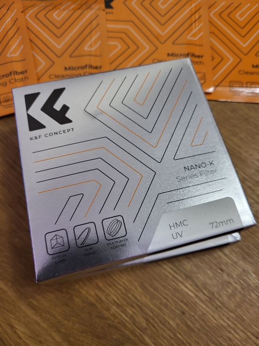 K&F Concept HMC UV 72mm Nano-K захисні фільтри