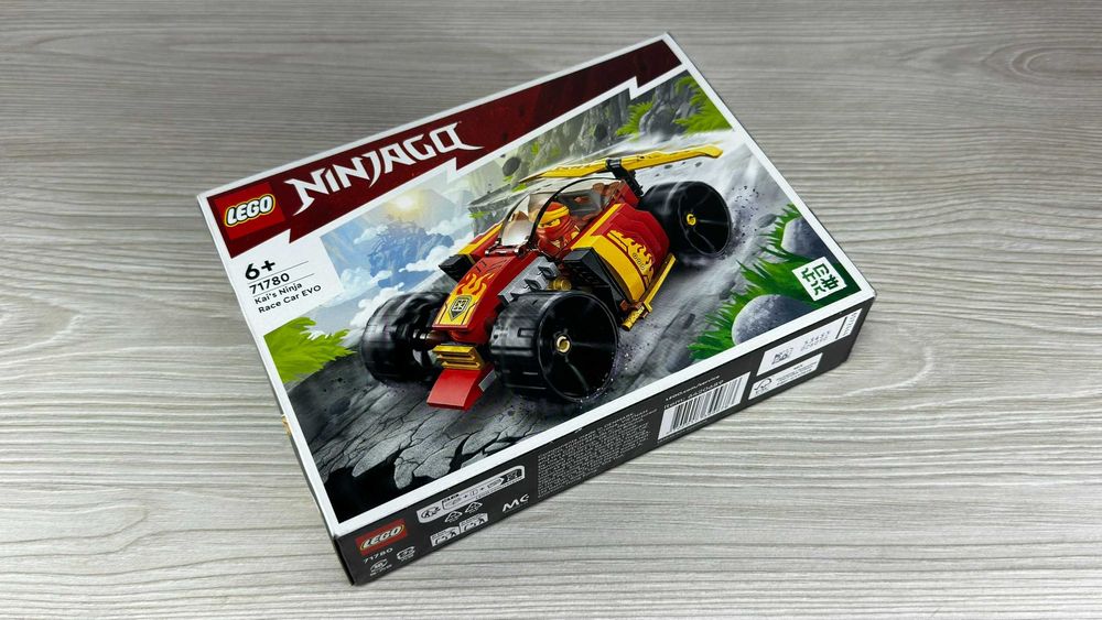 Klocki LEGO Ninjago 71780 Samochód wyścigowy ninja Kaia EVO Gdańsk