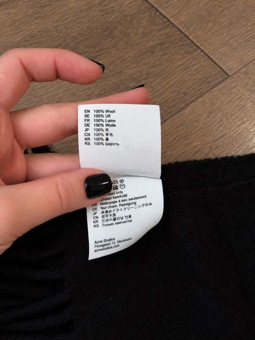 шарф acne studios оригінал