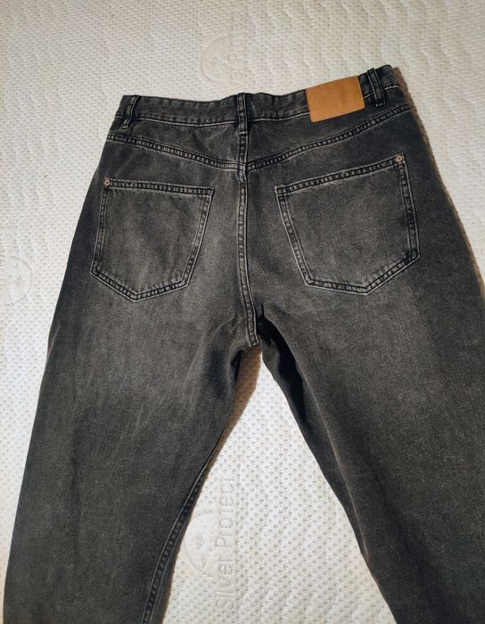 Szare mom jeans Sinsay