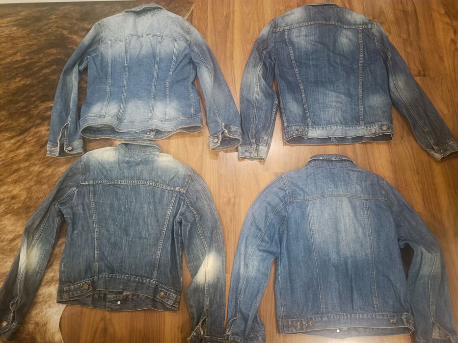 4 Blusões de ganga azul senhora (5€ cada) todos (15€)
