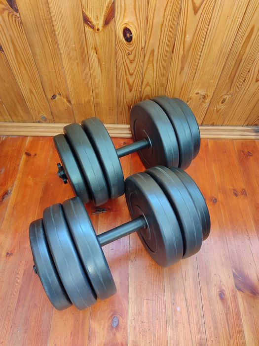 Гантелі 2 по 25 кг розбірні композитні гантели 25 кг разборные: 1 499 ...