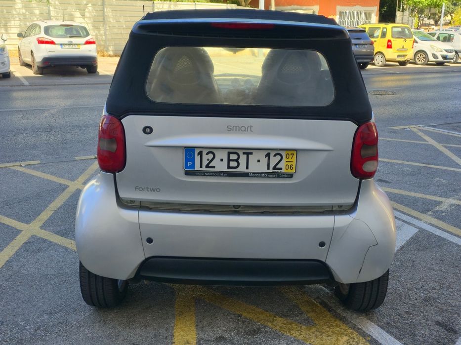 Smart Fortwo  cabrio 0.7 gasolina ano 2007