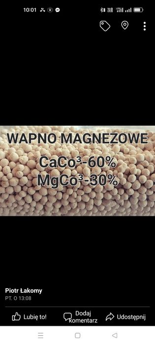 Wapno granulowane