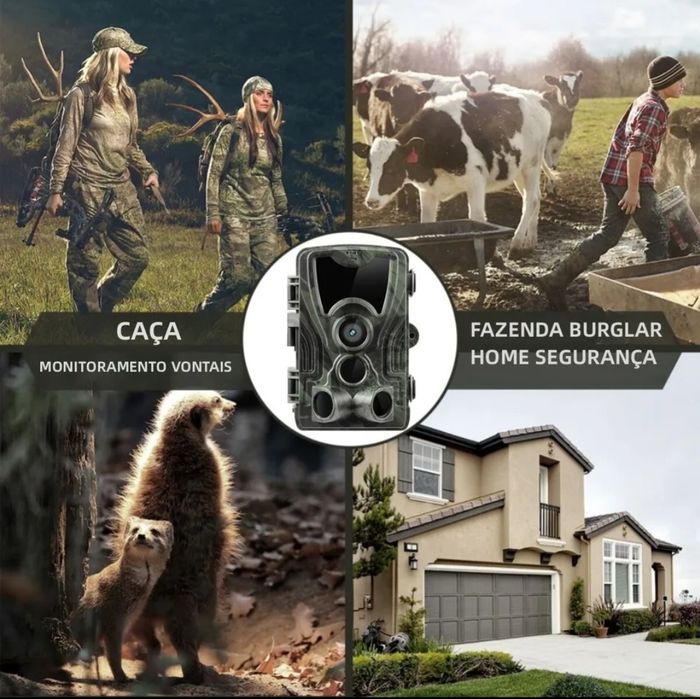 Câmera de caça nova (visão noturna)