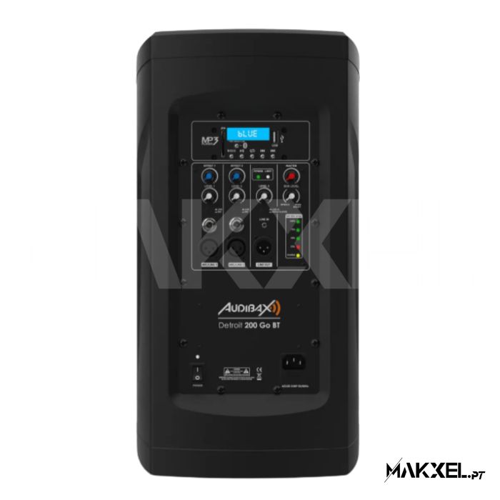 Audibax Detroit 200 Go BT PA com bateria de 200W