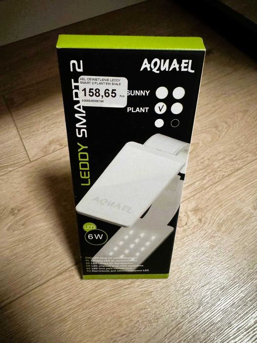 Lampka do roślin - akwariowa Aquael LEDDY SMART 2 Plant 6W — biała