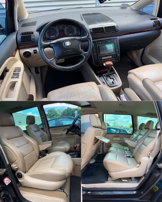 Seat Alhambra 2.8 Vr6 204km Automat LPG ZAMIANA