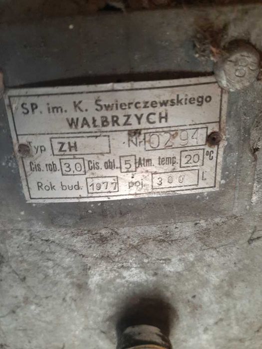 zbiornik 300 l ocynkowany