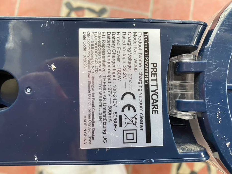 Aspirador de Bateria