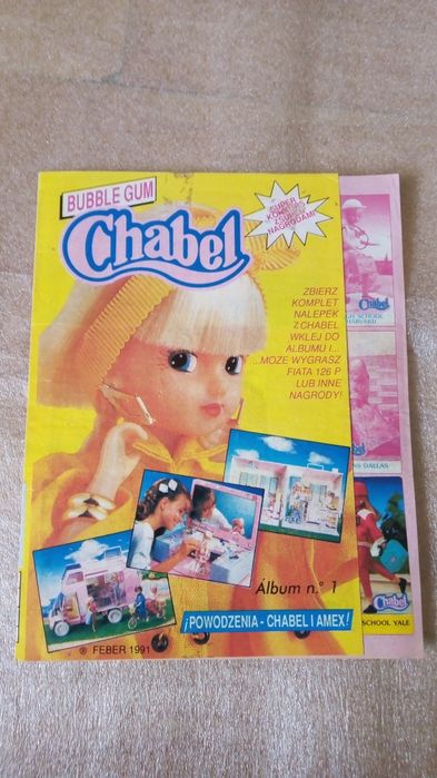 Album z naklejkami Amex Chabel Wieliczka • OLX.pl