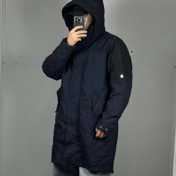 Парка G Star Raw Batt Sherpa Liner Parka куртка зимняя ж стар осень пальто пуховик зима демисезон курточка плащ парка ветровка