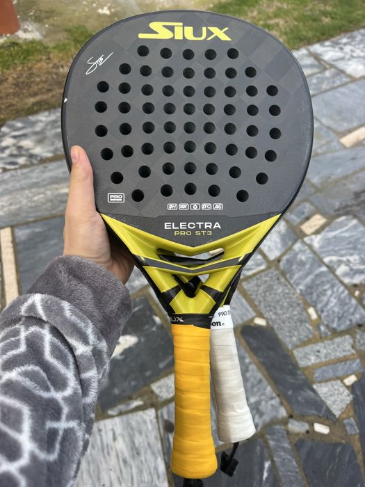 2x Raquetes Padel Siux Electra Pro ST3