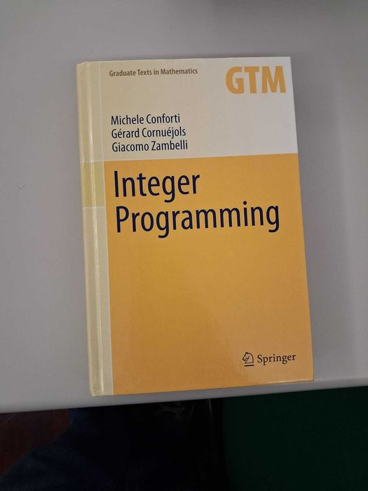 Vendo livro Integer Programming