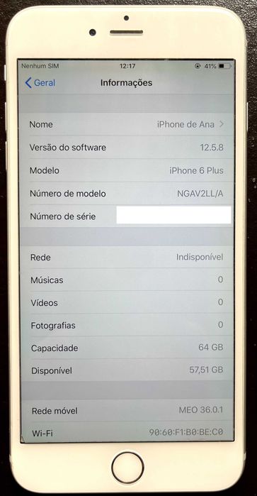 iPhone 6Plus 64GB Desbloqueado