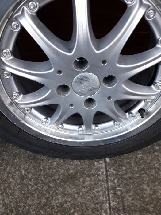 Felgi aluminiowe 15 4x100 +opony letnie Dębica