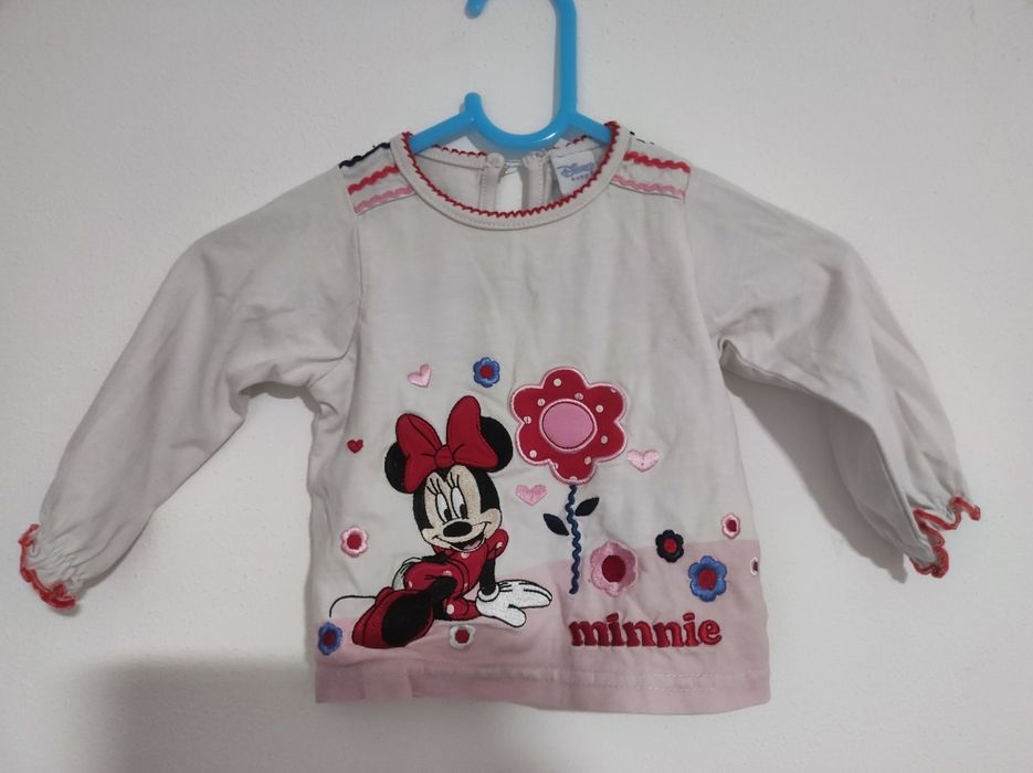 Bluzeczka Minnie Disney niemowlęca
