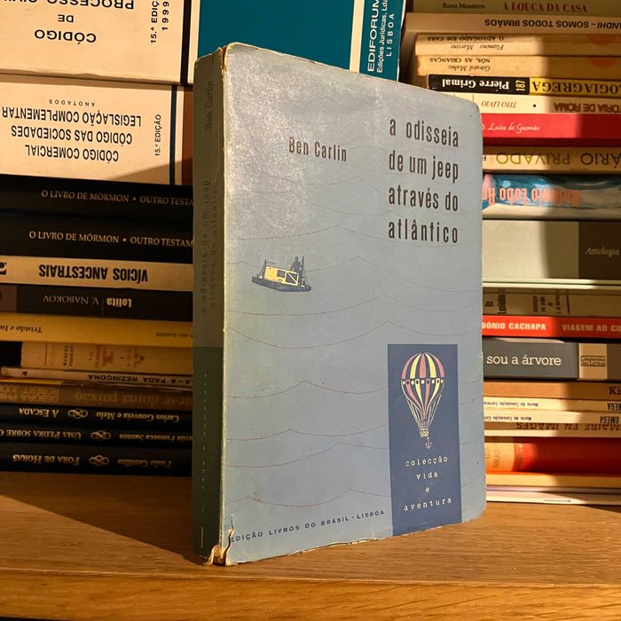 Ben Carlin - A Odisseia de um Jeep Através do Atlântico (envio grátis)